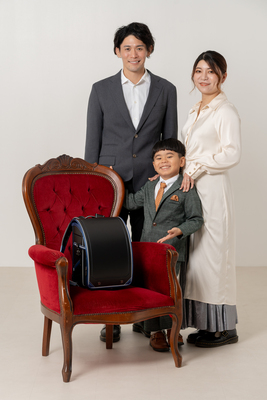 家族写真撮影（夜の部）