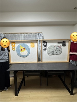 タフティング 体験教室