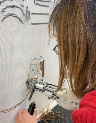 タフティング 体験教室