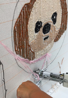 タフティング 体験教室