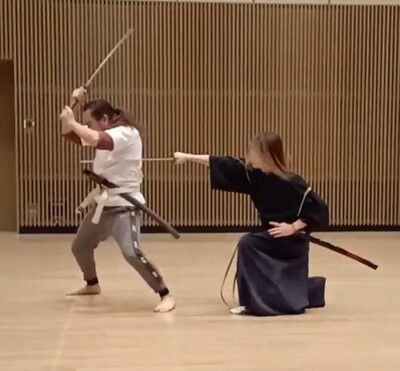 Samurai Sword fighting workshop
