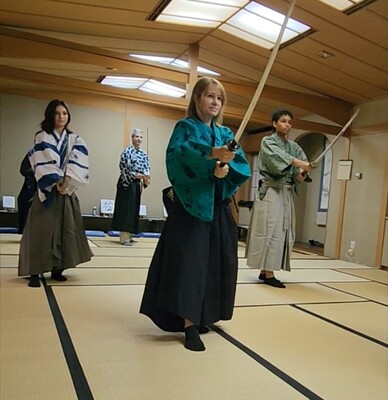 Samurai Sword fighting workshop