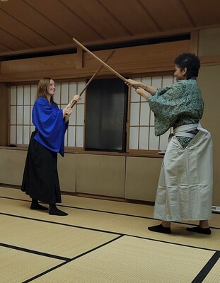 Samurai Sword fighting workshop