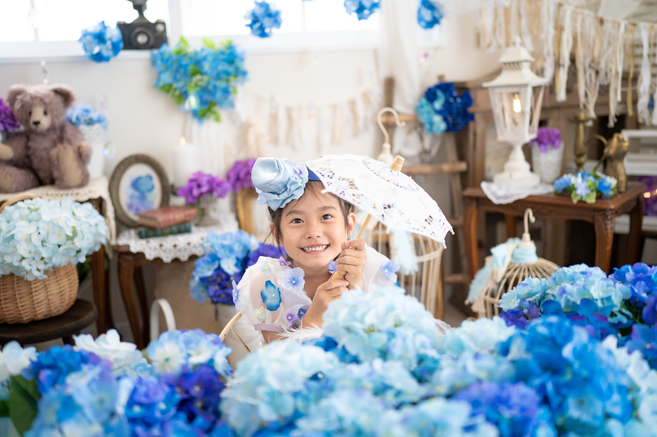 『紫陽花』撮影会☆柏市おうちスタジオ