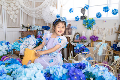 『紫陽花』撮影会☆柏市おうちスタジオ