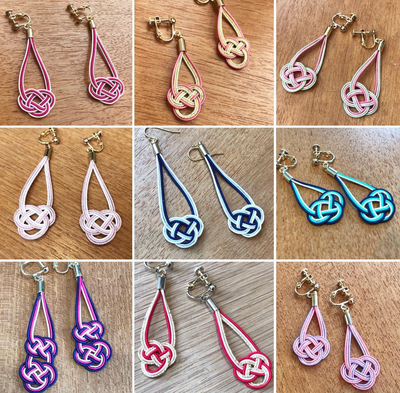 水引アクセサリーワークショップ【あわじ結び】