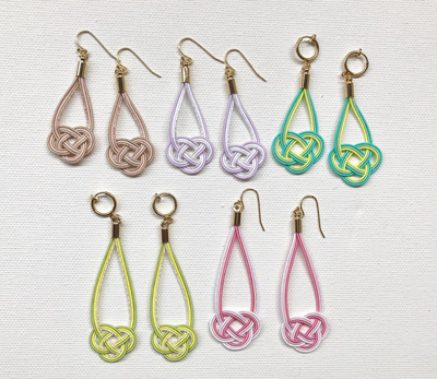 水引アクセサリーワークショップ【あわじ結び】