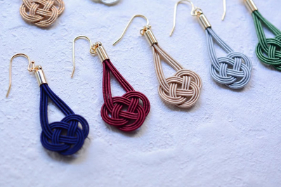 水引アクセサリーワークショップ【あわじ結び】