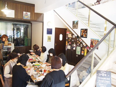 10月11日（土）artist in「刺繍CAFE〜 自由にステッチ、刺繍の布小物づくり〜」#2