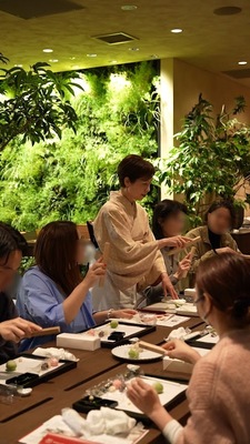 【ニュウマン高輪/South 4F"+Inn1"】親子でも楽しめる！和菓子店「手毬」練切り体験