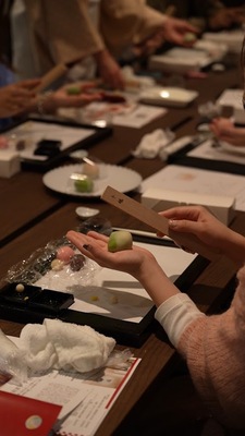 【ニュウマン高輪/South 4F"+Inn1"】親子でも楽しめる！和菓子店「手毬」練切り体験