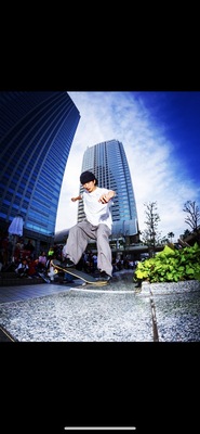 スタッフ島村優輝　スケートボード練習会