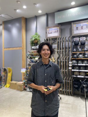 スタッフ島村優輝　スケートボード練習会