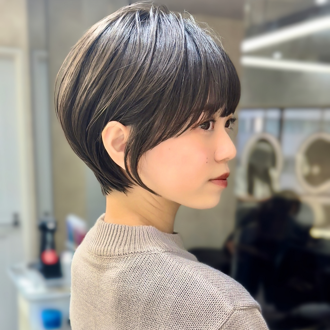 いき顔　画像 池袋似合わせ小顔ショート/ボブ 永井えいき の予約