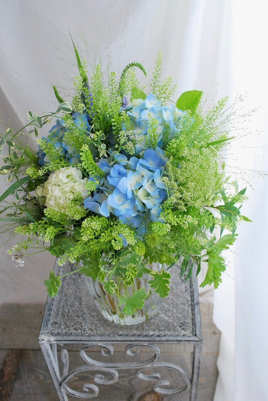 SPECIAL【6月限定 紫陽花のシャンペトルブーケ】6月の美しい紫陽花を