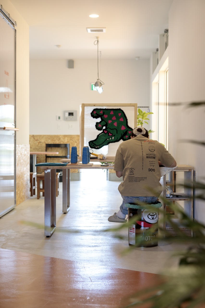 タフティングワークショップ