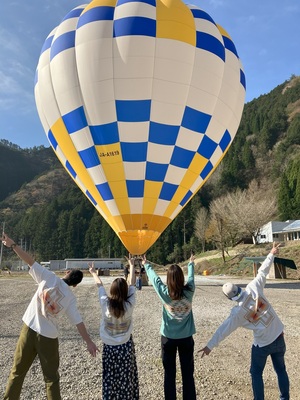 熱気球体験【高度50ｍ】