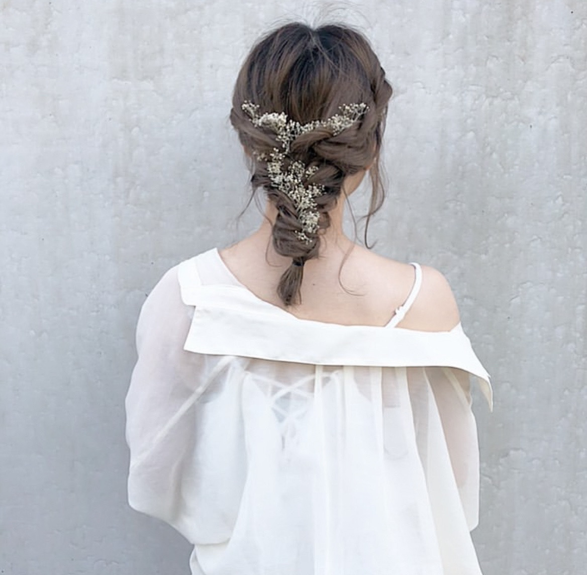 お出かけ前の空いた時間にヘアアレンジ🎀