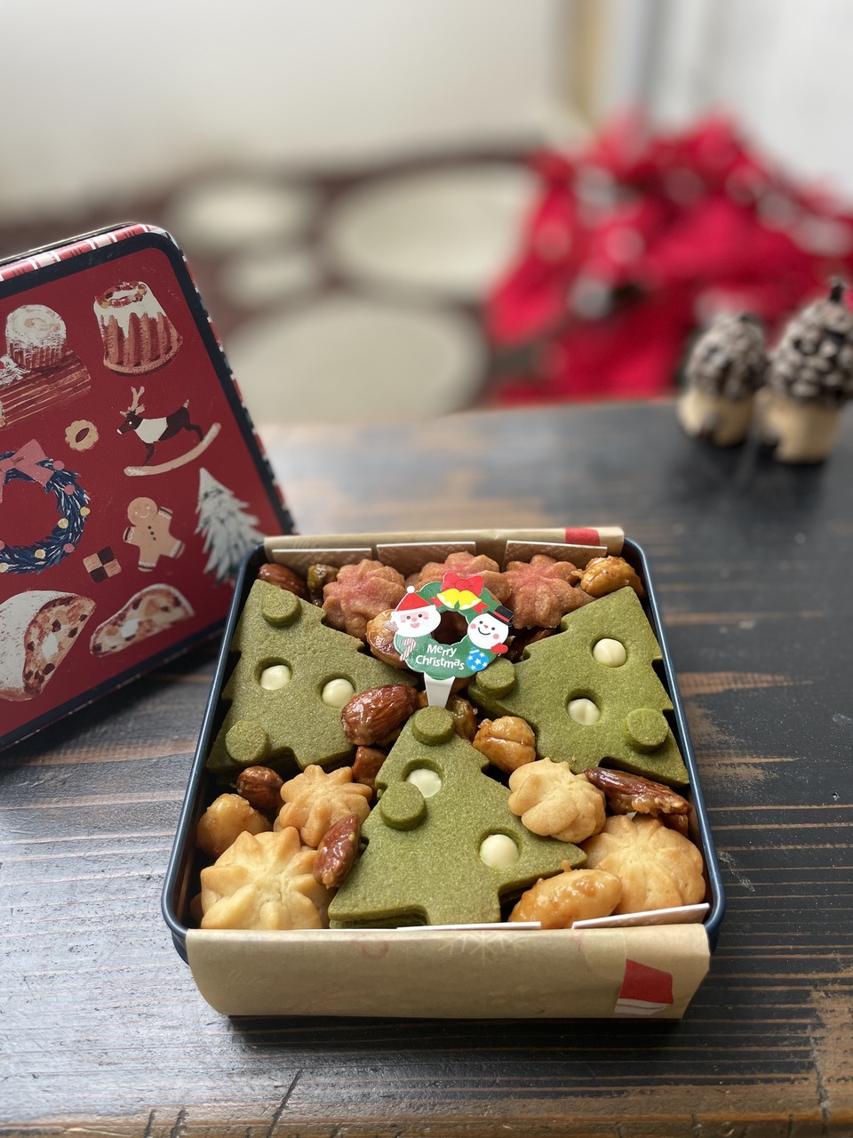 『クリスマスクッキー缶（クッキー3種）』［11/10(月)21:00受付開始］