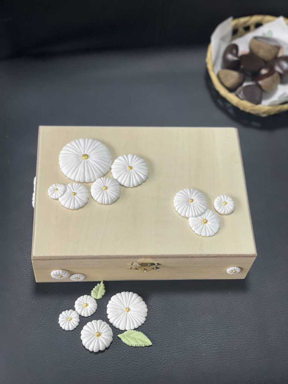 《錢屋塾》梅谷茉汀先生に習うデコクレイ講座～重陽の節句～