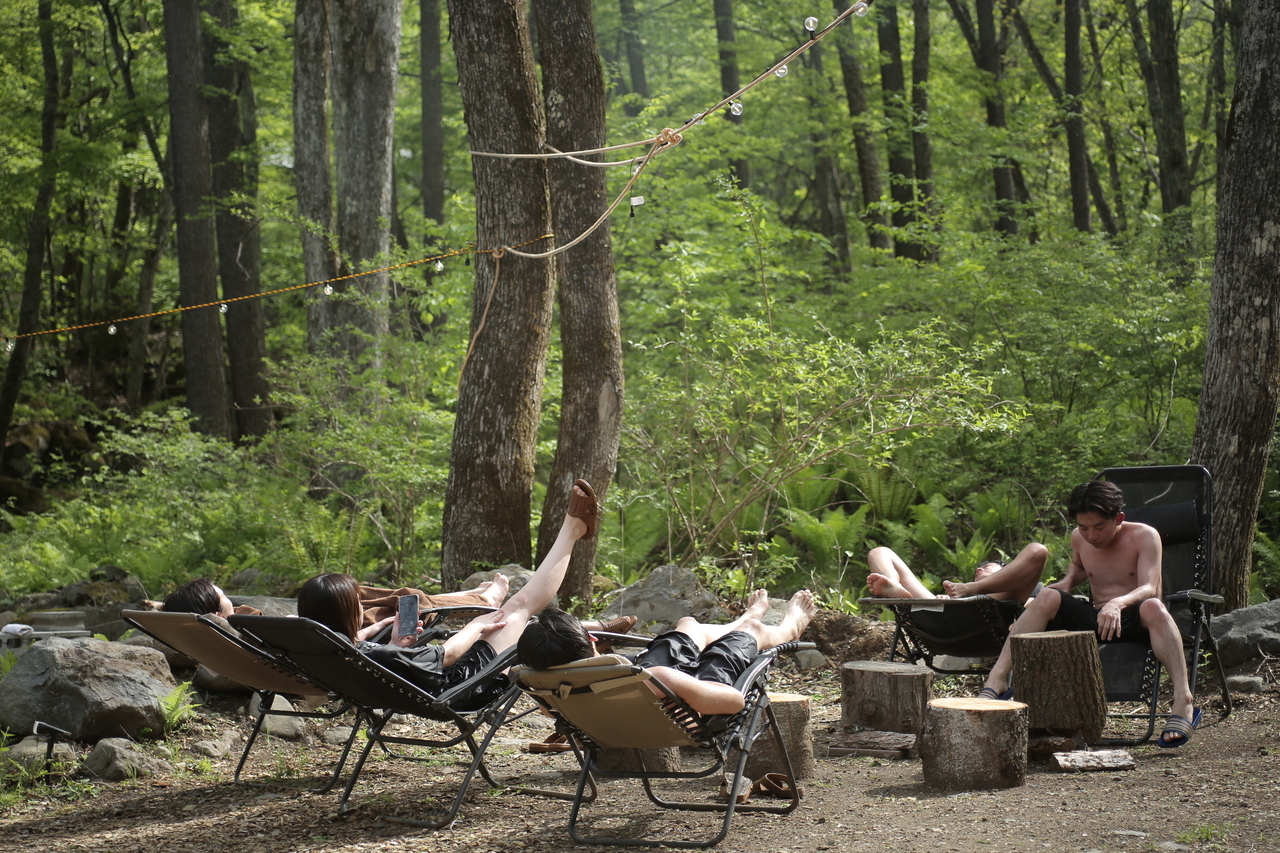 【土日祝】Yachiho Sauna Day Campコース