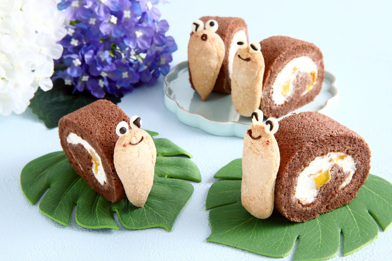 〈定期クラス〉６月【bread &cake】かたつむりロールケーキ