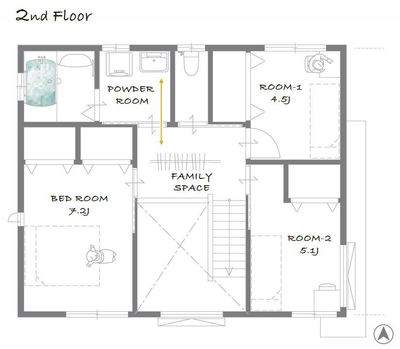 青森県八戸市～スキップフロアのある暮らし～