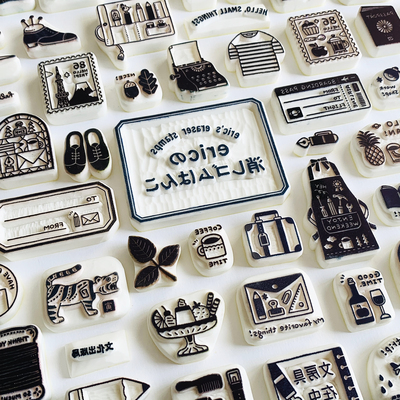 満席【月刊手紙舎】『ericの消しゴムはんこ』出版記念「道具から揃える消しゴムはんこ-入門編-」