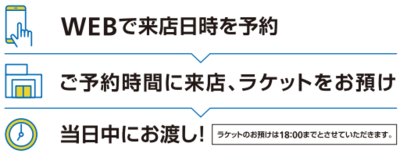 ストリング加工/スポーツデポ彦根松原店_7537