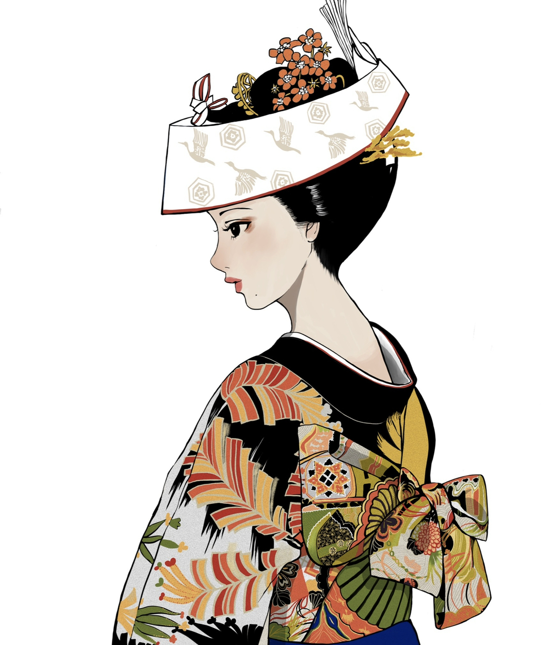 着付け(振袖、留袖、訪問着)