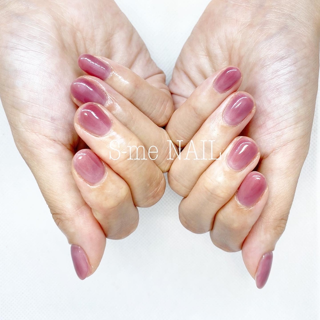 【お爪に優しいカルジェル使用】ぷるんとワンカラー