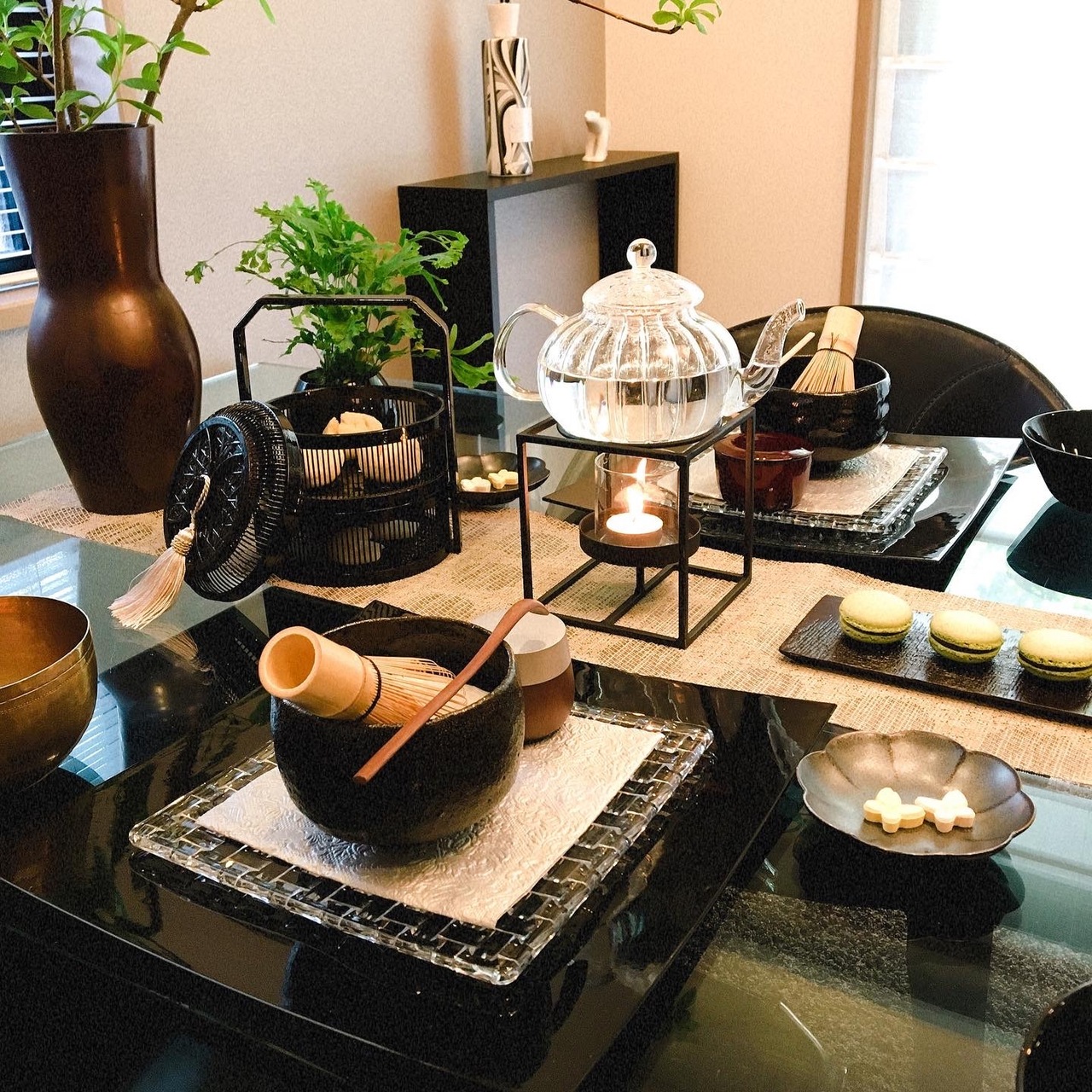 テーブル茶箱点前教室