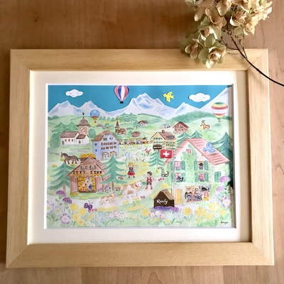 ＜満席になりました＞すげさわ かよ「あなただけの、旅のイラストオーダーメイド」