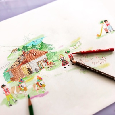 ＜満席になりました＞すげさわ かよ「あなただけの、旅のイラストオーダーメイド」