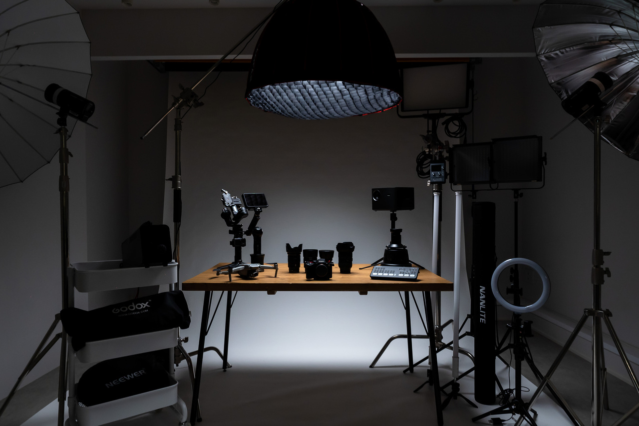 【一番おススメ!!】各種周辺機材全部込み！お手軽撮影レンタルプラン【現金・回数券共通】