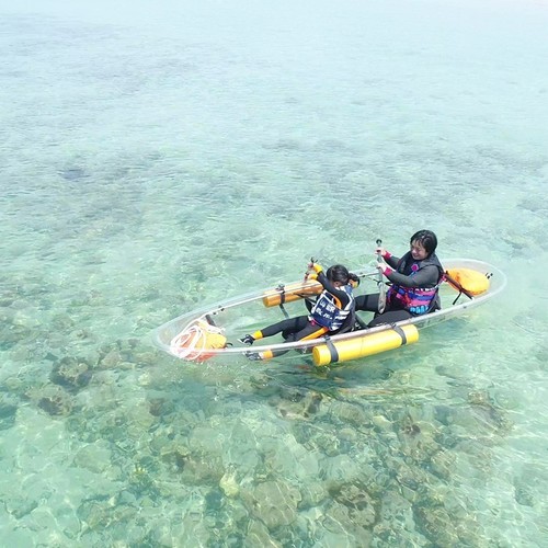 実施期間：7月19日～9月15日】角島でクリアカヤック体験