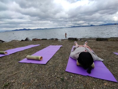 ビーチでスッキリ愛され美姿勢+体操✨