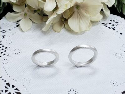 純銀リング作り体験