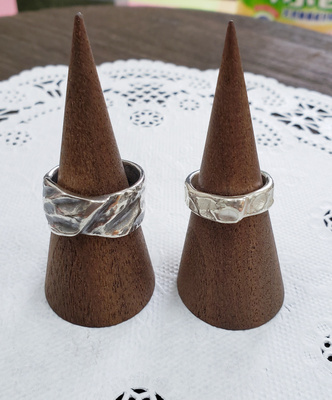 純銀リング作り体験