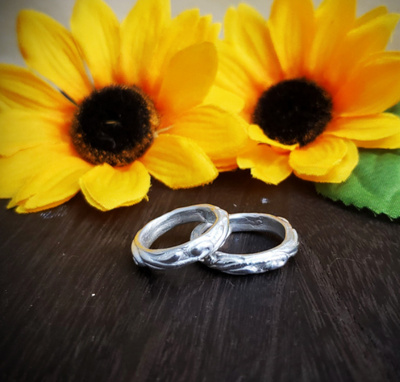 純銀リング作り体験