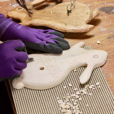 KIYATAの本格木彫り掛時計ワークショップ at 手紙舎 2nd STORY