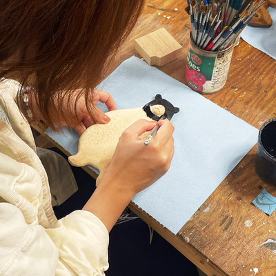 KIYATAの本格木彫り掛時計ワークショップ at 手紙舎 2nd STORY