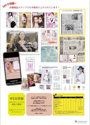 お肌カウンセリング&ルビーセル紹介