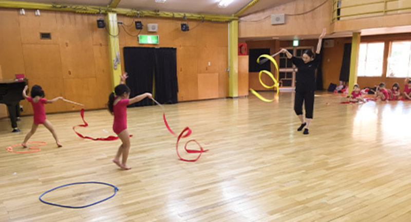 キッズ  新体操教室 体験利用