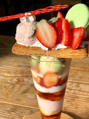 【いちご摘み取り体験】【スイーツ作り体験】農園のいちごを摘み取って量り売り＆スイーツ作り　