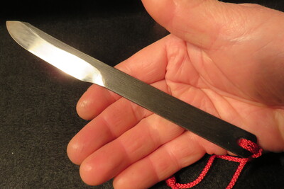 ワークショップ　小刀づくり（革ケース付き）◇桔梗隼光鍛刀場◇