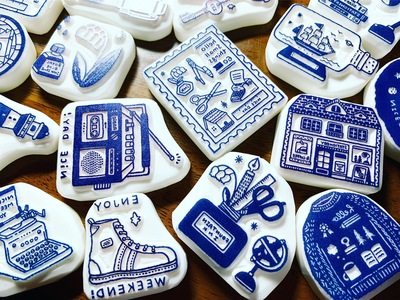 ＜満席となりました＞「ericの消しゴムはんこ-テクニック編-」