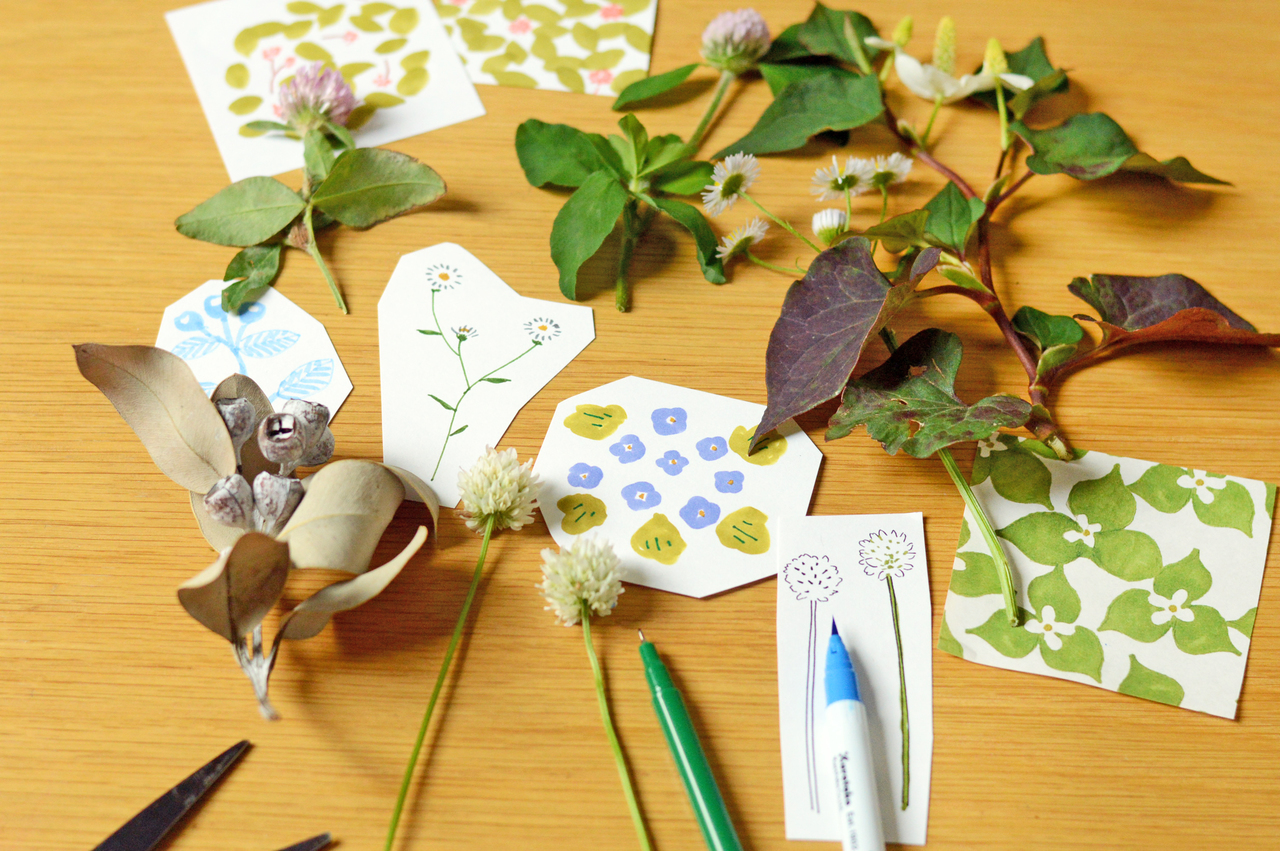 星燈社・山本 星「星燈社と描く、野花のイラスト」