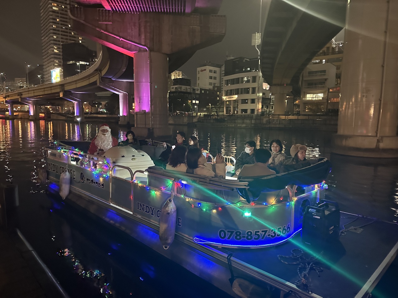 20分　中之島イルミネーションクルーズ2025