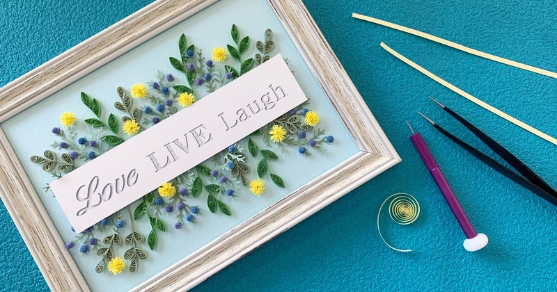 なかたに もとこ「Let's ペーパークイリング！」